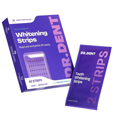 Teeth Whitening Strips - Peroxide-Free