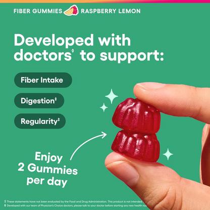 Fiber Gummies for Digestive Health