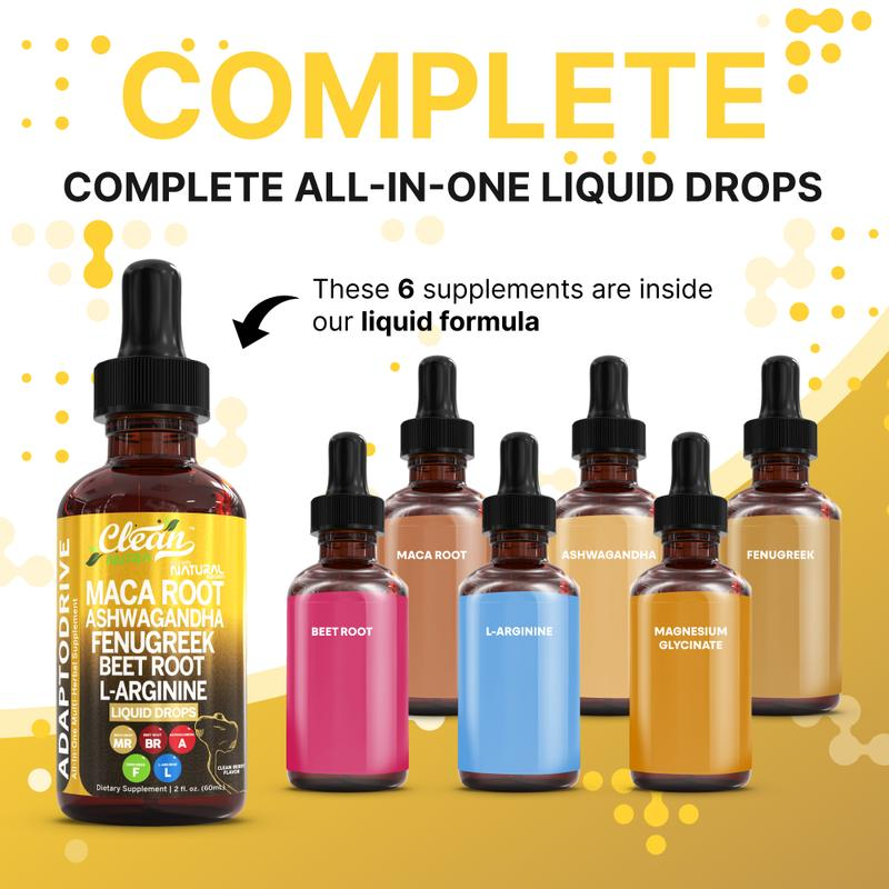 Organic Maca Root Liquid Drops