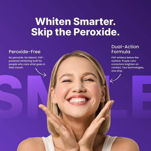 Teeth Whitening Strips - Peroxide-Free