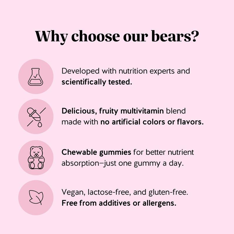 Biotin Gummies for Hair Growth, Skin & Nails