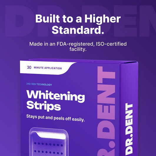 Teeth Whitening Strips - Peroxide-Free
